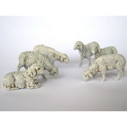 Pecore assortite 6 pezzi