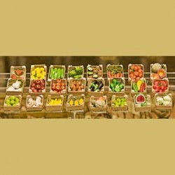 Cassette frutta e ortaggi assortiti ( prezzo riferito al singolo pezzo)