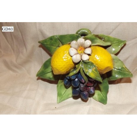 Bomboniera limoni e uva art. GD83