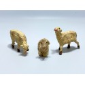 SET 3PZ. PECORE TERRACOTTA  per statue da cm8 a cm12
