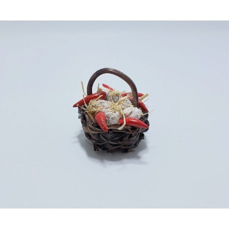 CESTA CON AGLIO E PEPERONCINO