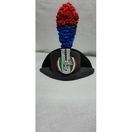 cappello carabinieri con pennacchio e stemma