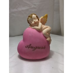 angelo con cuore inciso modello 3