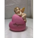 angelo con cuore inciso modello 3