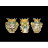 Testa doppia faccia con frutta - ART R10