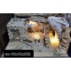 PRESEPE PALESTINA CON CAPANNA E ARCO