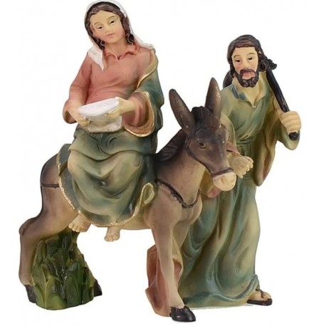 Viaggio di Maria e Giuseppe da Nazareth a Betlemme (cm5)