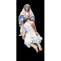 MARIA CHE ACCOGLIE GESU MORTO CM25