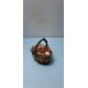 CESTA TONDA CON UOVA CM 5X4