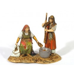 Donne con paiolo