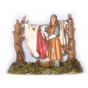 Donna che stende panni