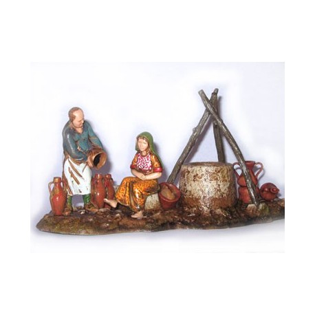Famiglia al pozzo