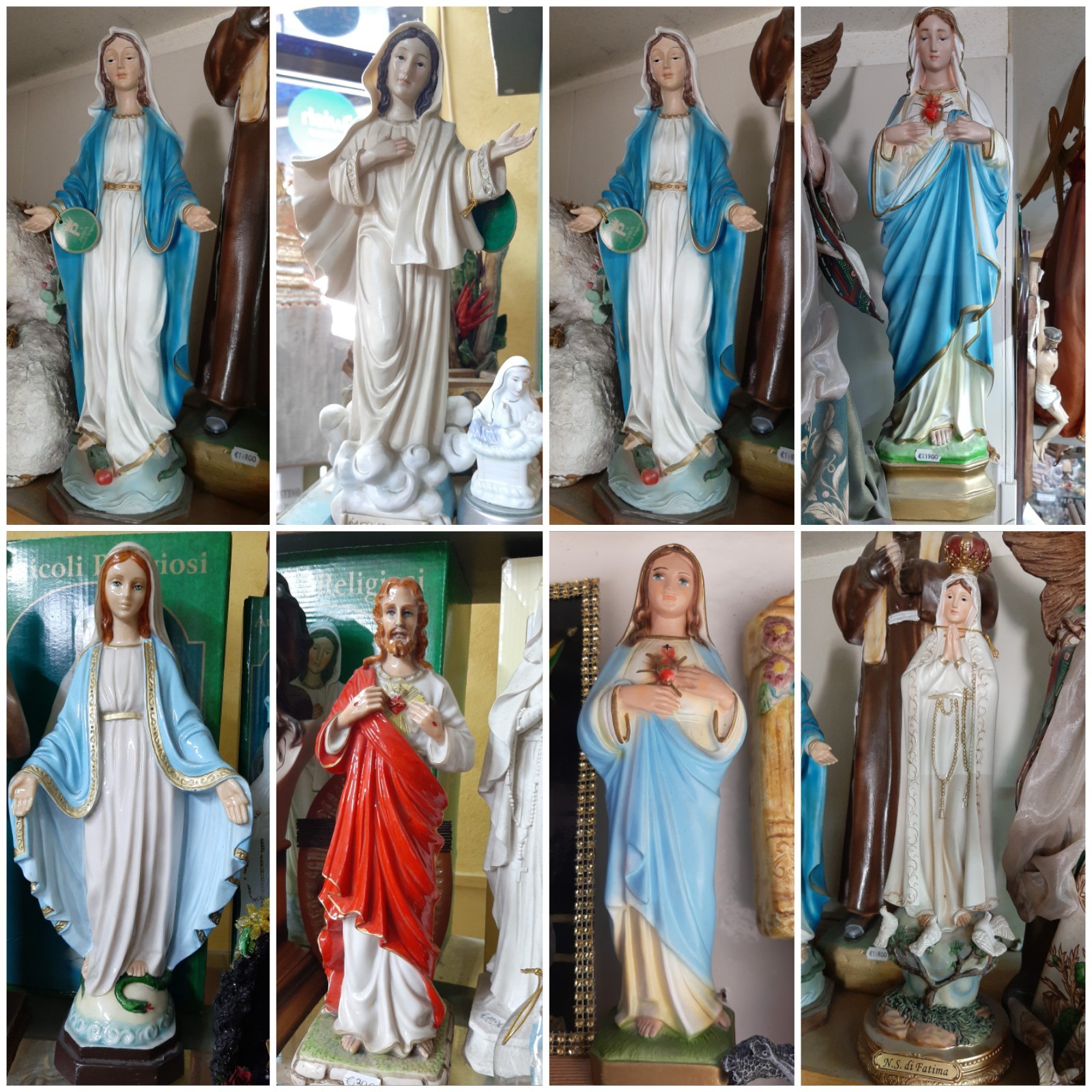 statuine santi